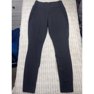 Athleta Women Chelsea Travel Commute Lightweight Stretch Pants Black Size 4 NICE